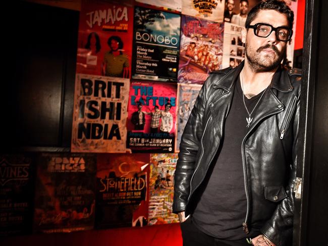 Dan Sultan has postponed the rest of his tour. Picture: Tony Gough