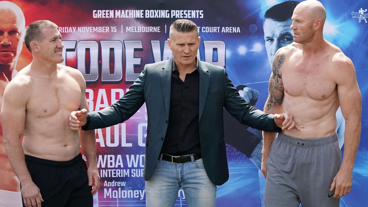 Paul gallen barry hall fight live stream free clearance