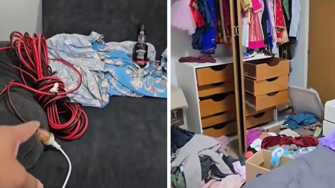 Family returns from holiday to find squatter