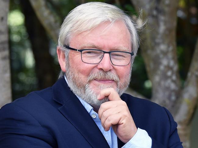 Former prime minster Kevin Rudd. Picture: Patrick Woods.