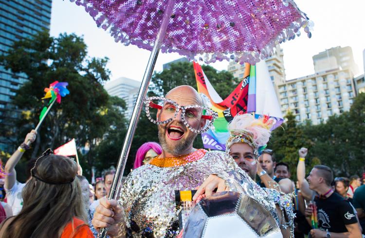 mardi gras marshalling area