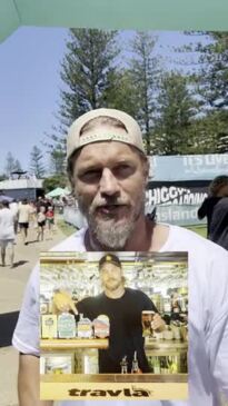 Vikings star Travis Fimmel on the Gold Coast