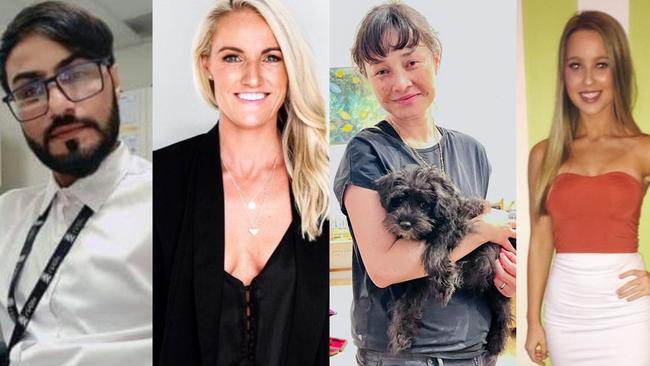 Faraz Ahmed Tahir, Ashlee Good, Jade Young and Dawn Singleton have been identified, as at 4pm April 14, as four of the six people killed at the Bondi Junction Westfield attack.