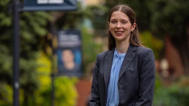 Bridget Smart, 23, is currently studying a PhD at Oxford University. Picture: Supplied