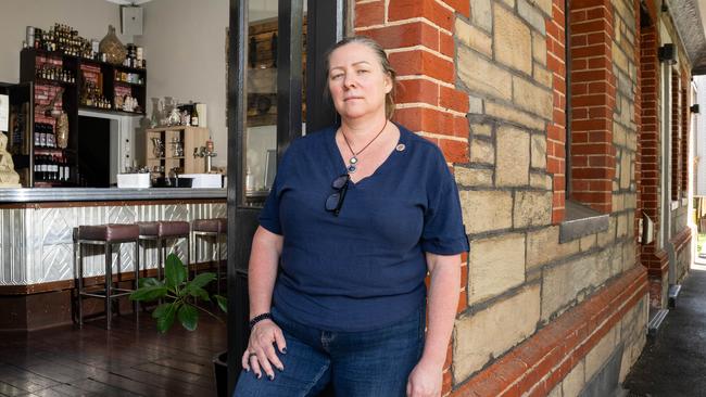 Simone Douglas, owner of the Duke of Brunswick and Port Admiral Hotel. Picture: NCA NewsWire / Morgan Sette