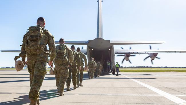 After some inexplicable resistance, the Defence Force was called in to assist in Victoria. Picture: Australia Defence Force