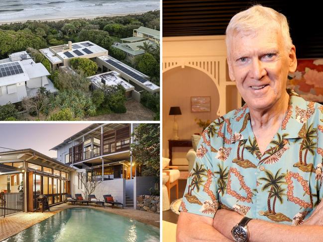 Famous playwright names price for exclusive Noosa beach pad