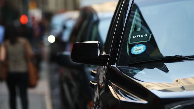 Ride-sharing company Uber has raised more than $US11 billion in funding since its inception. Picture: Spencer Platt/Getty Images/AFP