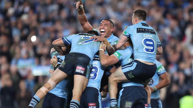 The Blues topped off a great year for NSW. (Brett Costello)