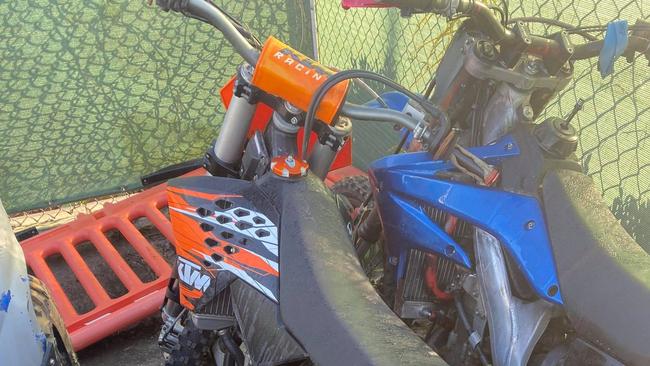 A haven of stolen goods found at a Grasstree Beach property. Picture: Contributed