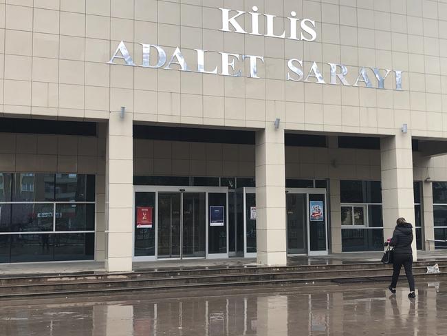 The court in Kilis, southeastern Turkey, that convicted Neil Prakash, a former rapper from Melbourne of belonging to a terror group and sentenced him to more than seven years in prison. Picture: AP