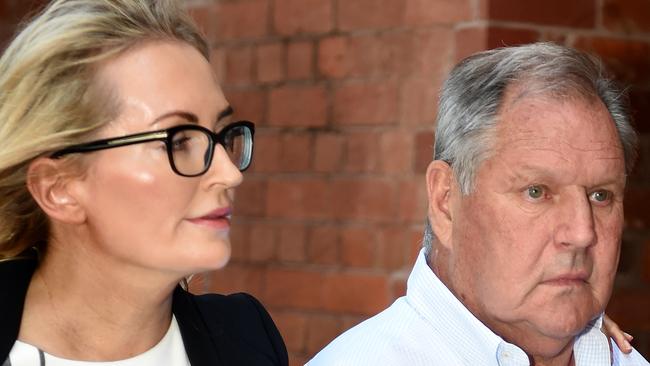 Emma Page-Campbell and her husband Robert Doyle have turned to the media in a bid for public sympathy. Picture: Nicole Garmston