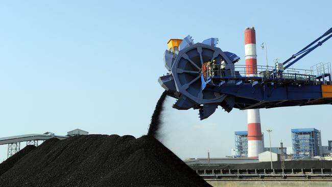 Demand for coal is expected to be slightly higher than in 2023, according to the IEA. Picture: AFP