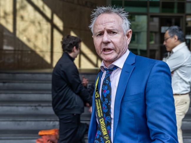 Two-day contested hearing for disgraced lawyer Patrick Lennon after he was arrested with ice and $6k in his car at Stonnington. Evidence expected to be heard from four police witnesses and Hava Brandman, who was in the car when he was found with drugs. POSITIVE ID ASH ARGOON. Picture: Jake Nowakowski