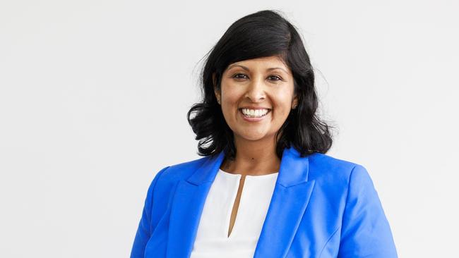 Aston Liberal candidate Roshena Campbell is fighting to retain the blue-ribbon Liberal seat. Picture NCA NewsWire / Aaron Francis