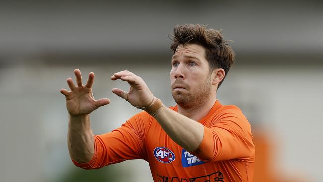 Toby Greene has been named the sole GWS skipper for the 2023 season. Picture: Phil Hillyard