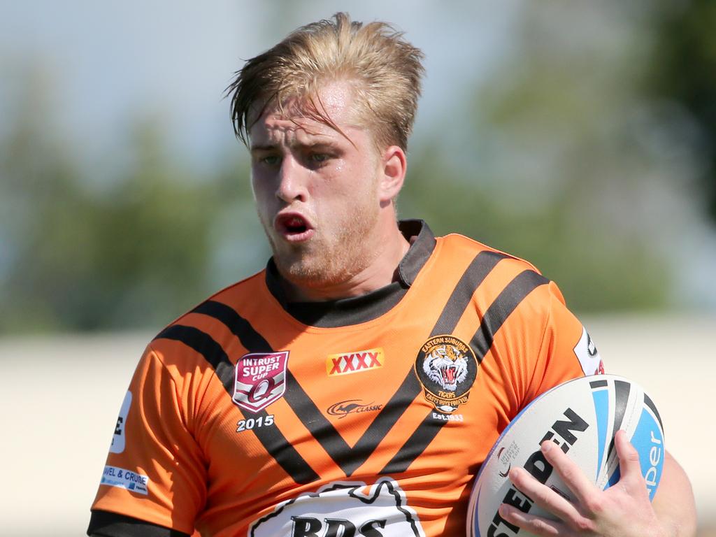 Storm star Cameron Munster spent time with Melbourne feeder club Easts Tigers. Picture: Jono Searle.