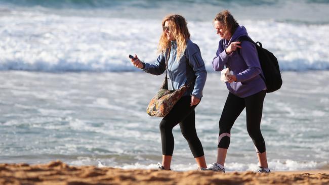 The annual 5 Lands walk from MacMasters Beach Saturday 22nd June 2019. Picture: Sue Graham