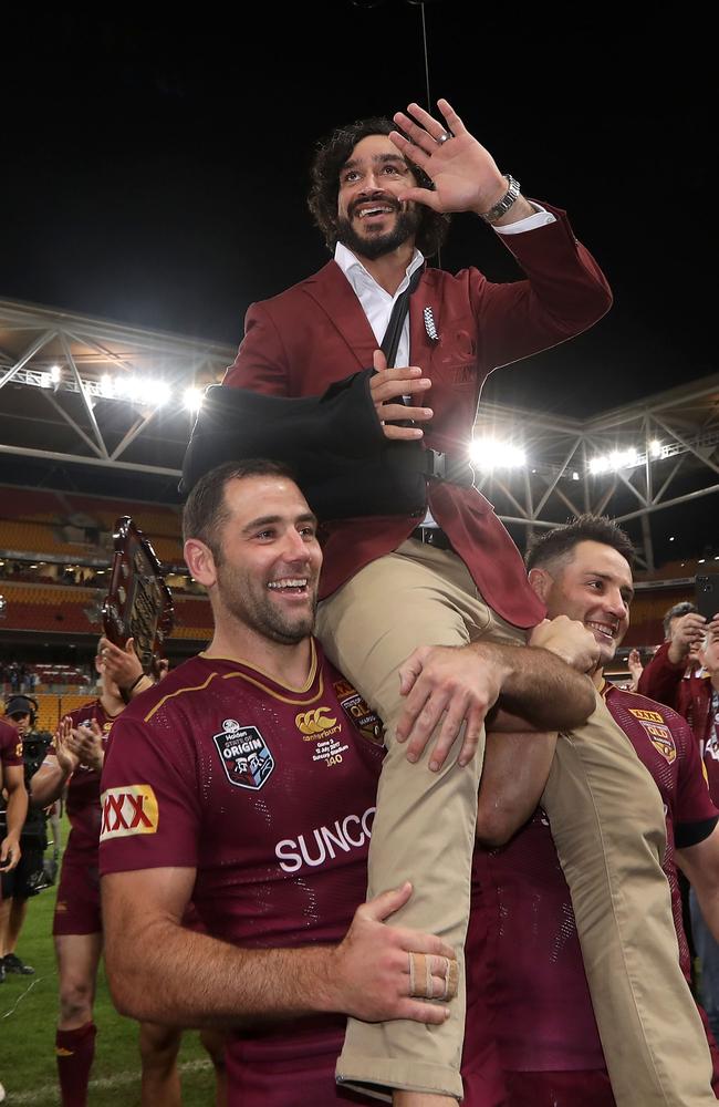 The loss of several Queensland greats could cause complacency in the Blues camp.