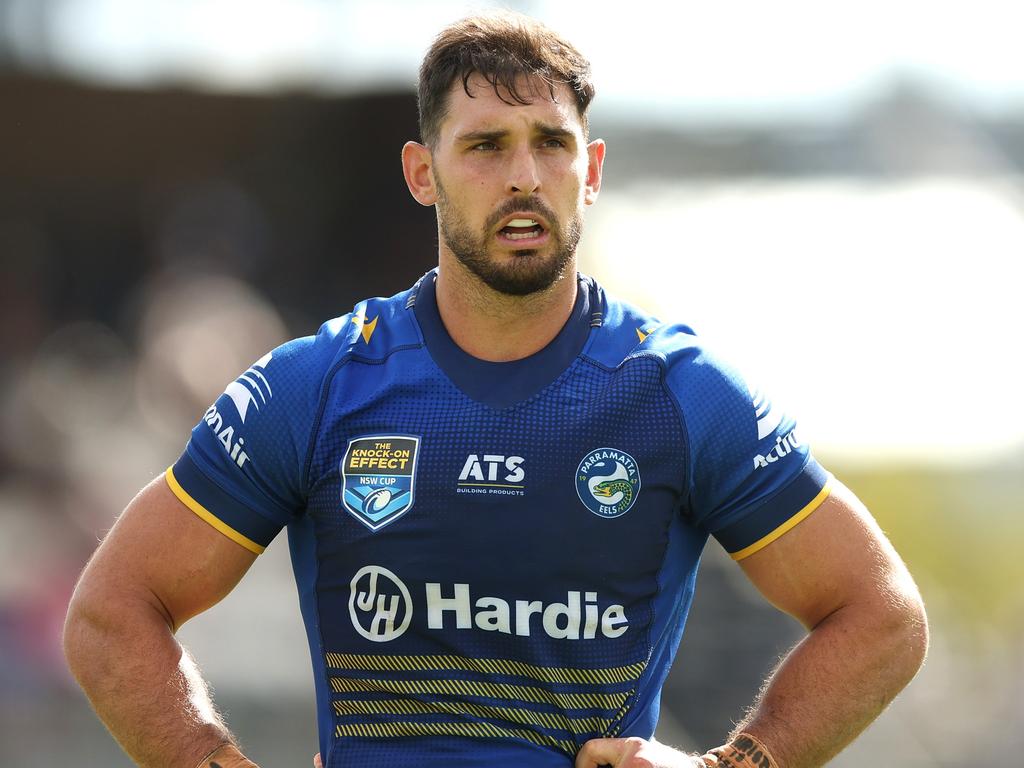 Ryan Matterson is languishing in the NSW Cup and looks likely to exit the Eels. Picture: Getty Images