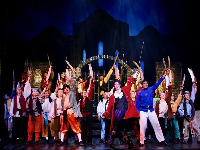 Secondary students at Toowoomba Anglican School perform the dress rehearsal for the school's 2024 production of The Pirates of Penzance at the Empire Theatre. Photos by Catharine Mohr.