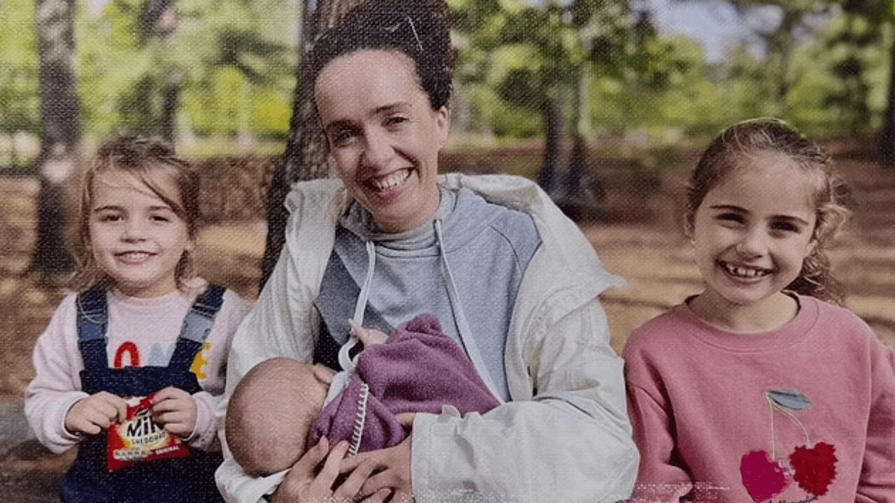 The mum-of-three is re-learning to walk. Source: BBC