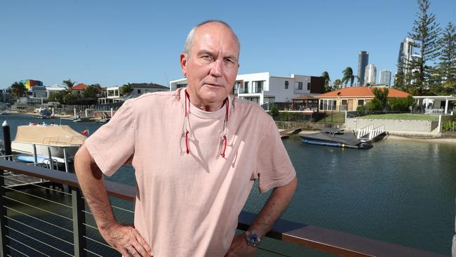 Isle of Capri resident Mike Koolen has had enough of Air BNB party houses in the area and all the drama they bring. "The Neighbourhood is fed up with Airbnb party house noise, rubbish and destruction of property." Picture Glenn Hampson