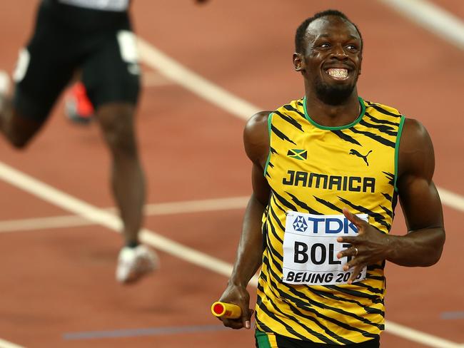 At the beginning of the 2015 season, Bolt announced that he intended for the 2017 World Championships to be his last competition. But until then, he was determined to uphold his victories. At the 2015 World Championships, he won his third 100m title and his fourth consecutive 200m title. His relay team also claimed their fourth consecutive World Championship victory. Picture: Getty