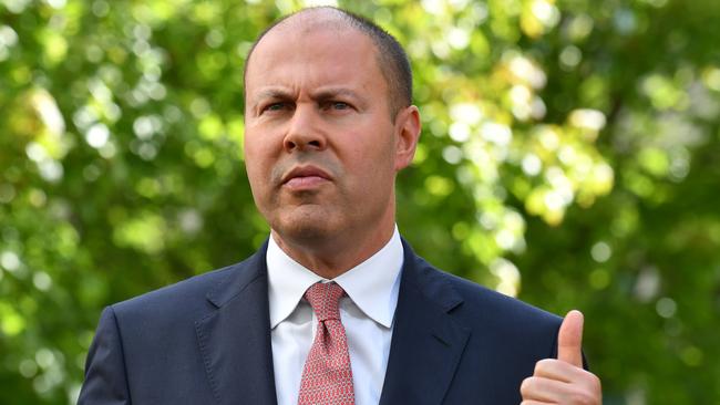 Treasurer Josh Frydenberg says ‘Facebook has committed to entering into good faith negotiations with Australian news media businesses and seeking to reach agreements to pay for content’. Picture: Getty Images