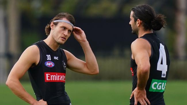 Darcy Moore and Brodie Grundy issued personal apologies.