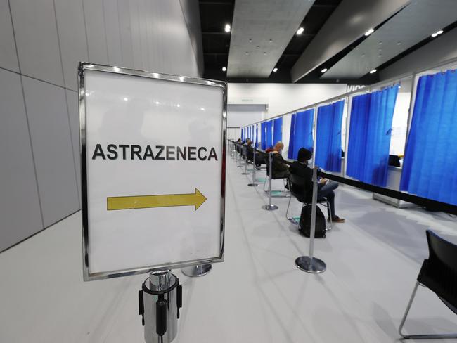 The AstraZeneca vaccine will be made available to under-40s in Victoria. Picture: David Caird