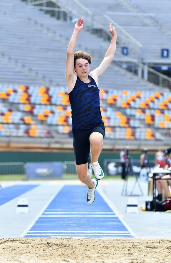 Queensland track and field state titles Saturday March 15, 2025. Picture, John Gass