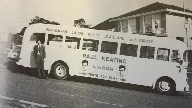 Keating’s 1969 campaign bus.