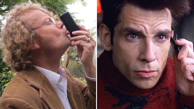 No job too small, no phone too small. It’s a little known fact that most of Ben Stiller's best material comes courtesy of James Jeffrey.