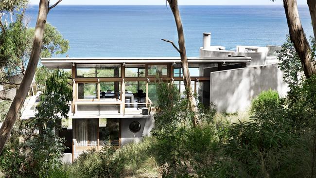 Rob Mills’ oceanside property in Lorne.