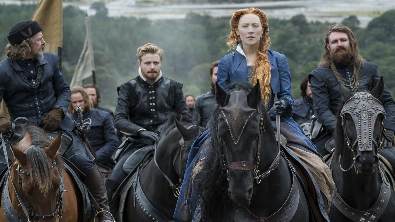 Saoirse Ronan in a scene from Mary Queen of Scots. Picture: John Mathieson/Focus Features