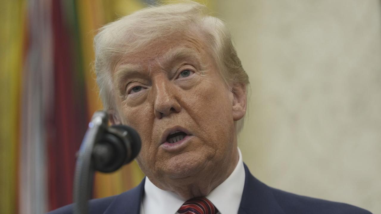 Donald Trump has flagged taxing overseas film productions. Picture: AP Photo/Mark Schiefelbein
