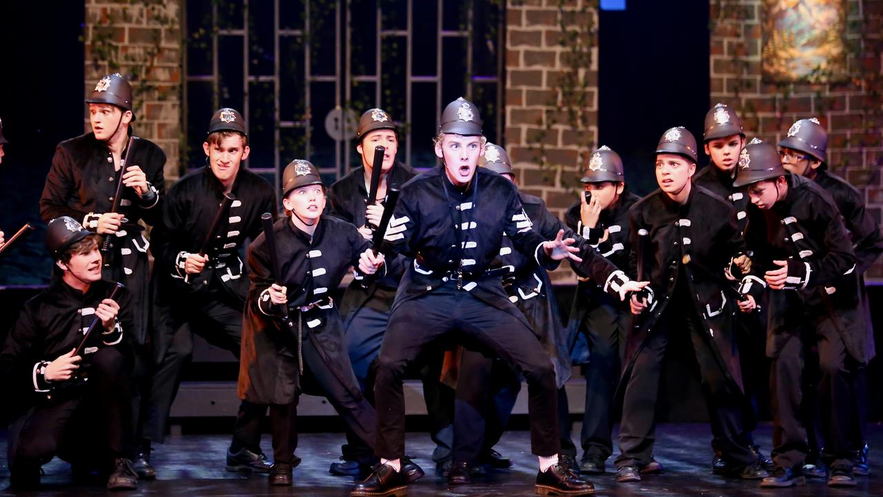 Secondary students at Toowoomba Anglican School perform the dress rehearsal for the school's 2024 production of The Pirates of Penzance at the Empire Theatre. Photos by Catharine Mohr.