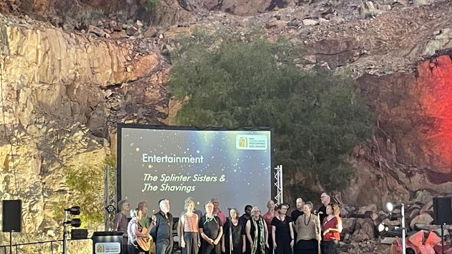 The Splinter Sisters and the Shavings was some of the entertainment at 2024 NT Performing Arts Awards. Picture: Gera Kazakov