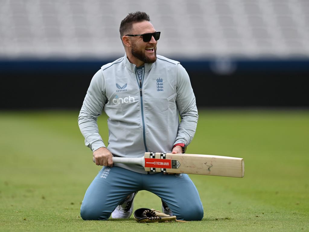 England have experienced a resurgence under McCullum, with back-to-back Test victories over New Zealand and India. Picture: Gareth Copley/Getty Images