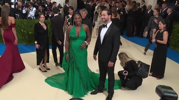 Serena Williams on the Met Gala red carpet
