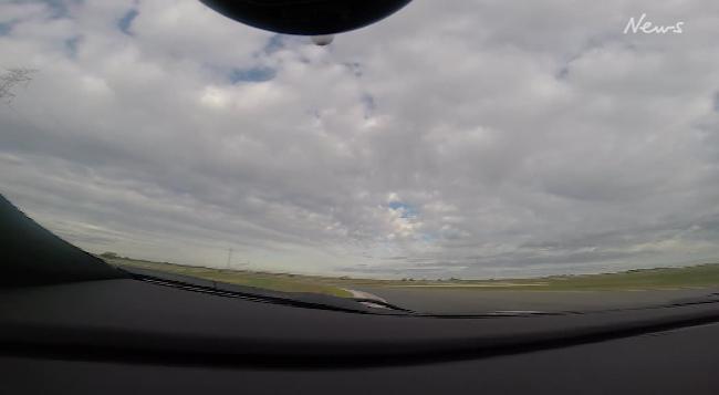 Cara Jenkins takes a hotlap around The Bend Motorsport Park, with Supercar driver Nick Percat