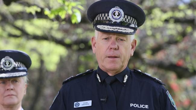 Police Commissioner Grant Stevens, who faces a challenge to rebuild confidence in the city’s safety. Picture NCA NewsWire / Emma Brasier