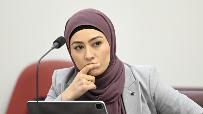 Senator Fatima Payman at Parliament House in Canberra. Picture: NewsWire / Martin Ollman