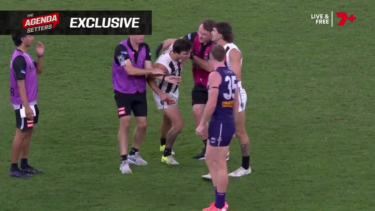 Audio shows umpires knew Collingwood star was in trouble