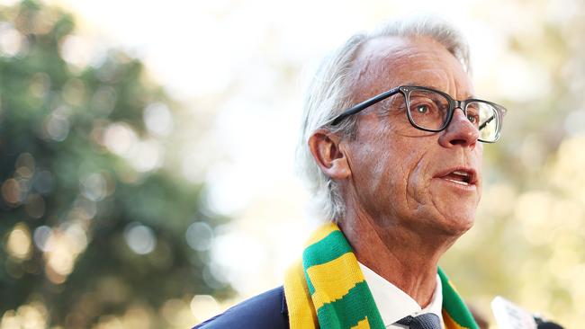 FFA CEO David Gallop signed off on the guidelines in his role of chair of the Coalition of Major Professional and Participation Sports. Picture: Mark Metcalfe/Getty Images