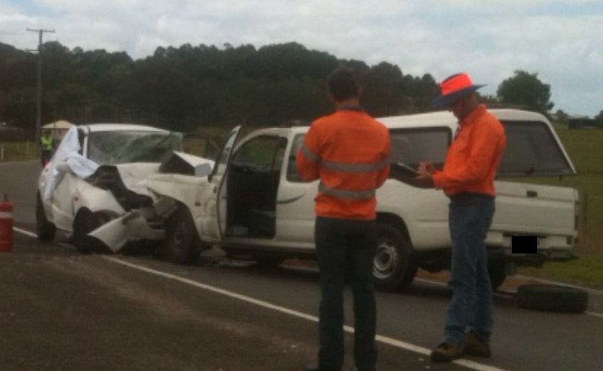 Man dies in two car crash | The Courier Mail