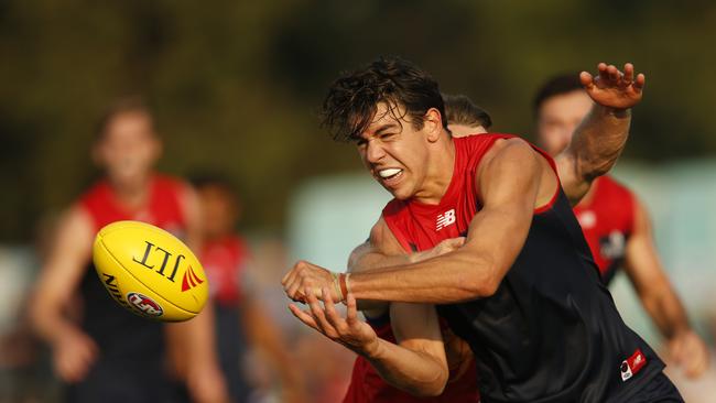 Marty Hore played 14 games for the Demons in 2019. Picture: Darrian Traynor/Getty Images