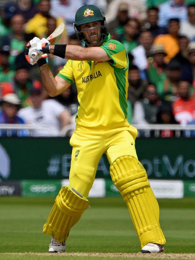 Glenn Maxwell was on fire against Bangladesh before he was run out.