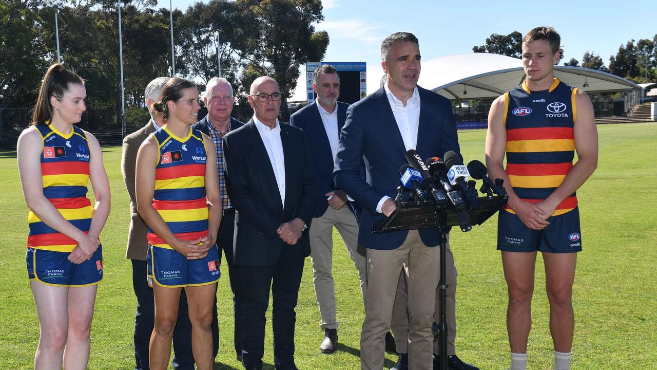 Crows Thebarton Oval News Six Trees To Make Way Under Agreement On Revised Boundaries At Crows